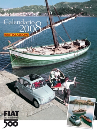 Klassischer Fiat 500 Kalender