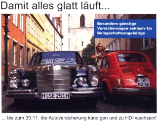Fiat 500 vs. Mercedes Benz