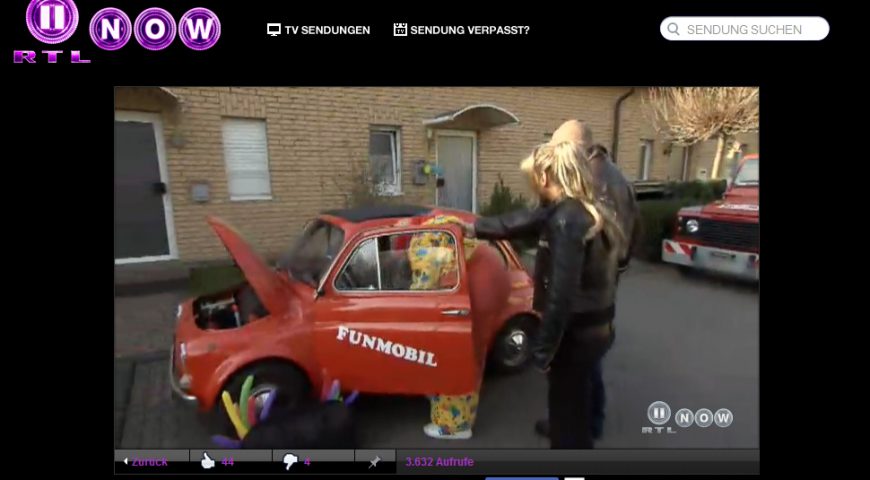 Screenshot RTL II Now