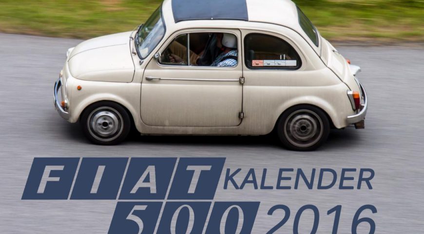 Fiat 500 Kalender 2016