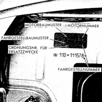 Fiat 500 Fahrgestellnummer